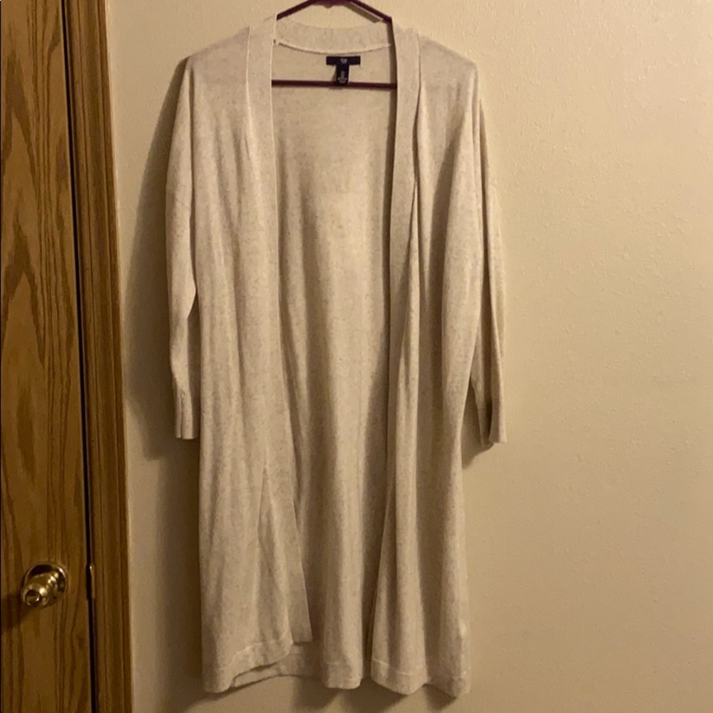 Cream cardigan